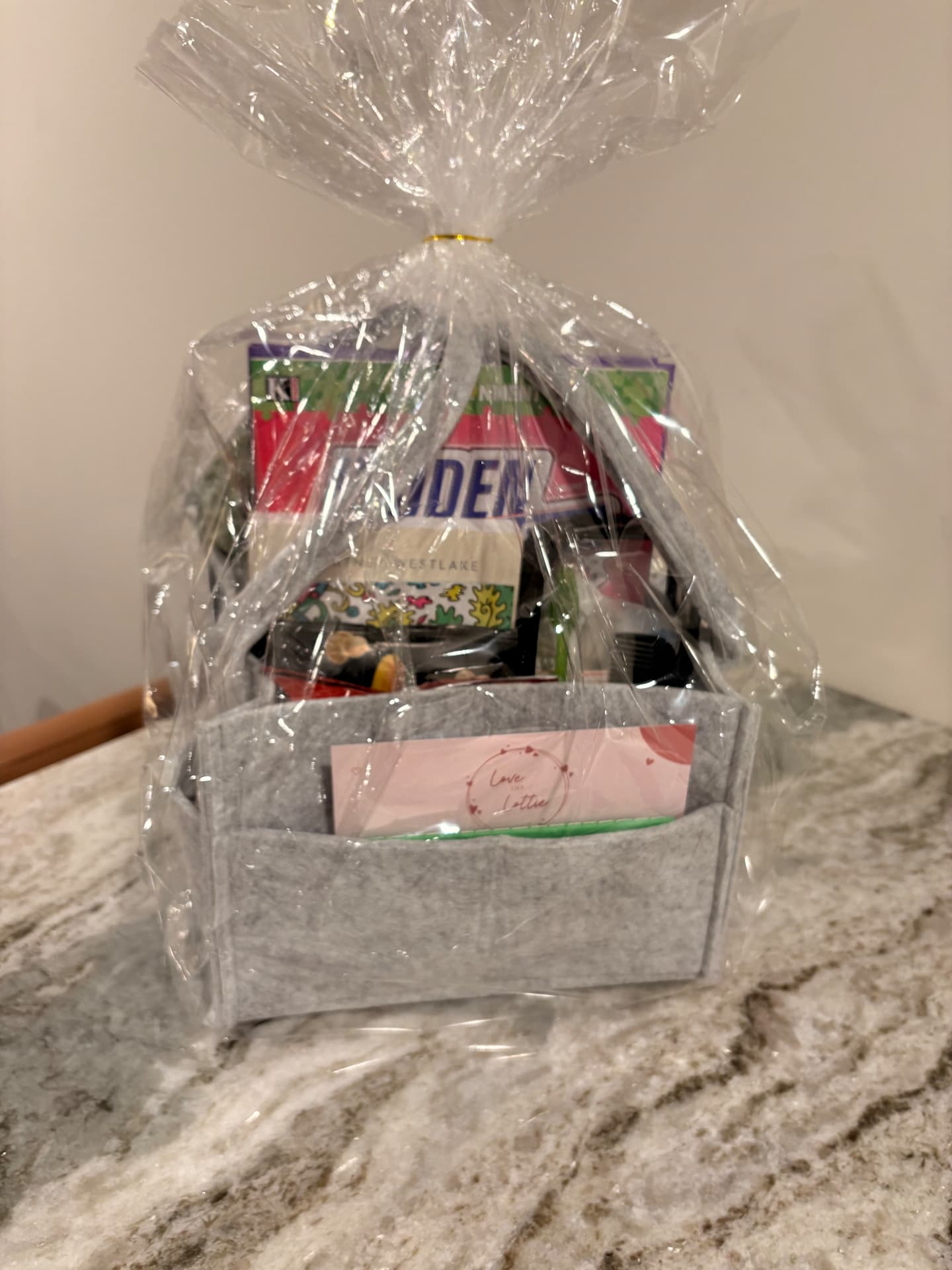 A completed Love Like Lottie care package ready for delivery